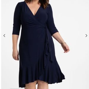 Kiyonna Whimsy Wrap Dress